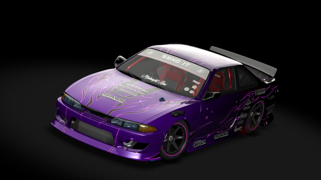 drifttime_s14_send_it, skin Sendit  Josh Purple