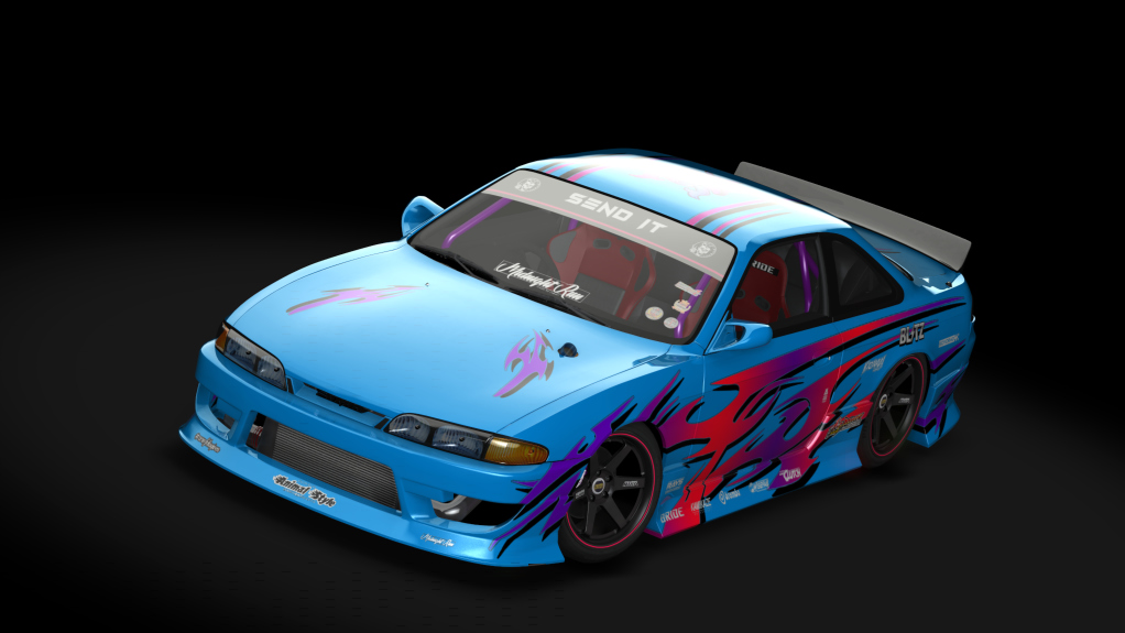drifttime_s14_send_it, skin Sendit Babyblue