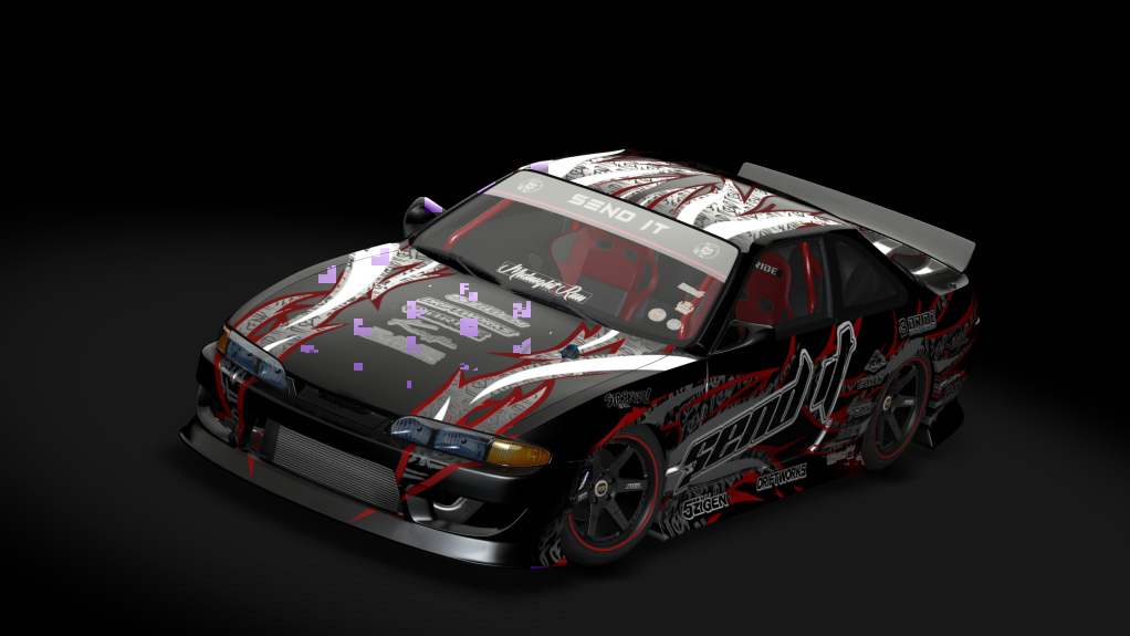 drifttime_s14_send_it, skin Sendit Josh Black