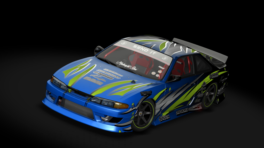 drifttime_s14_send_it, skin Sendit Josh Blue