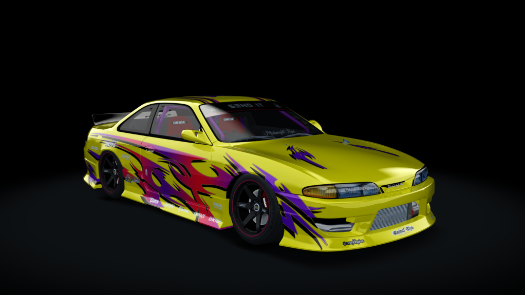 drifttime_s14_send_it, skin Sendit_Yellow