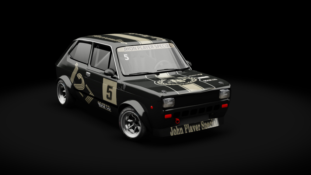 Fiat 127 Sport Abarth Gr.2, skin jhon_player_special_5