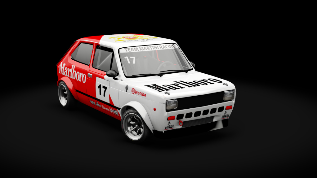 Fiat 127 Sport Abarth Gr.2, skin marlboro_17