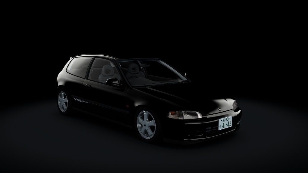 Honda Civic SiR-II, skin 04_granada_black_pearl