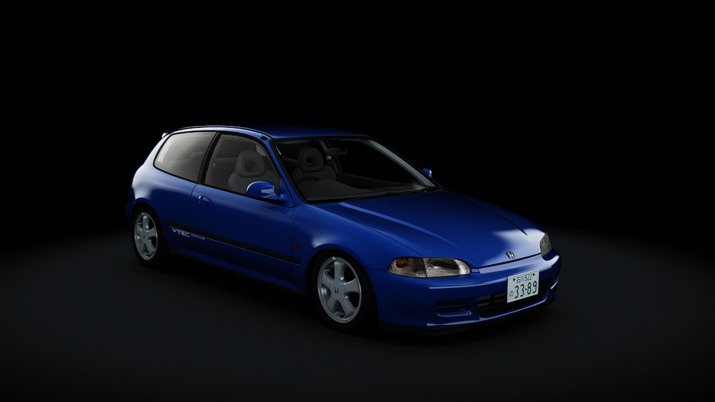 Honda Civic SiR-II, skin 09_captiva_blue_pearl