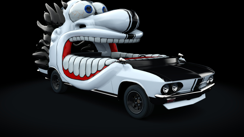 Yenko Stinger Art Car, skin black_stripe