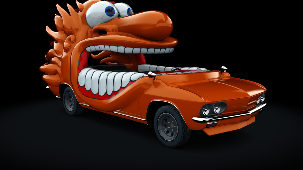 Yenko Stinger Art Car, skin mouthskin