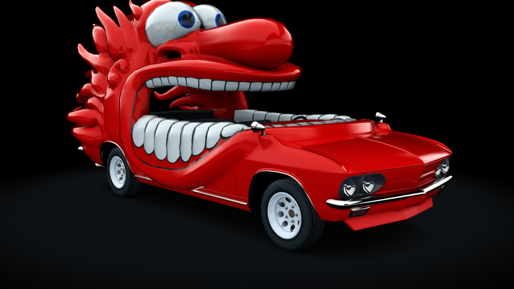 Yenko Stinger Art Car, skin vintage_red