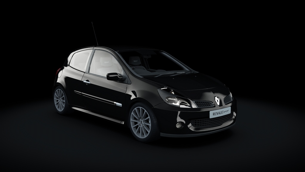 Renault Clio 2.0 16v Sport 197 2007, skin Deep Black