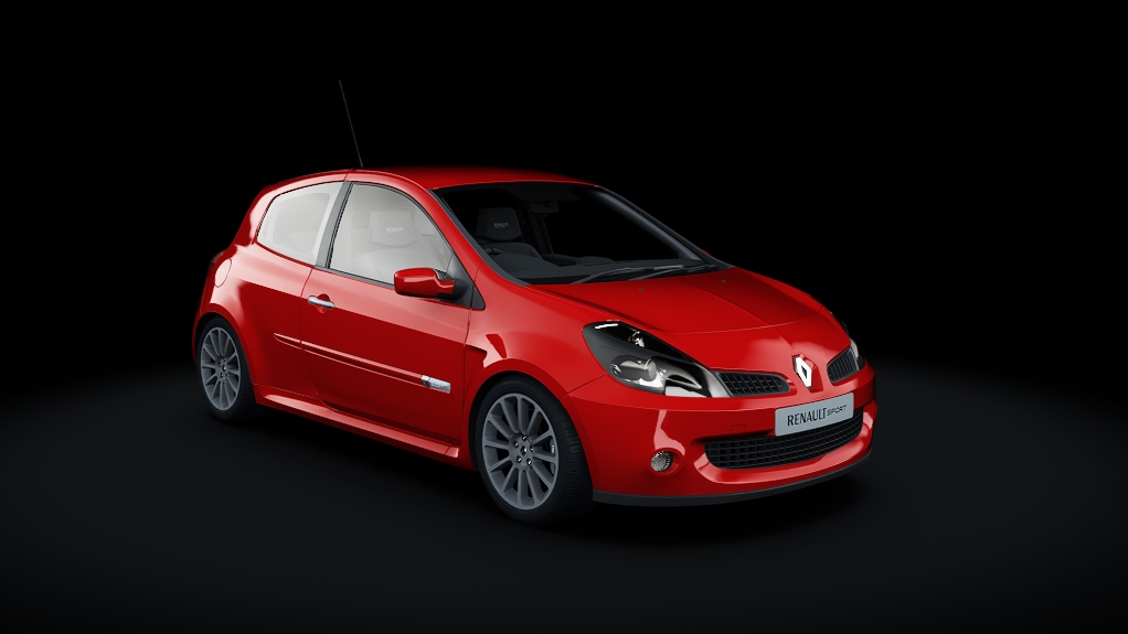 Renault Clio 2.0 16v Sport 197 2007, skin ultra Red