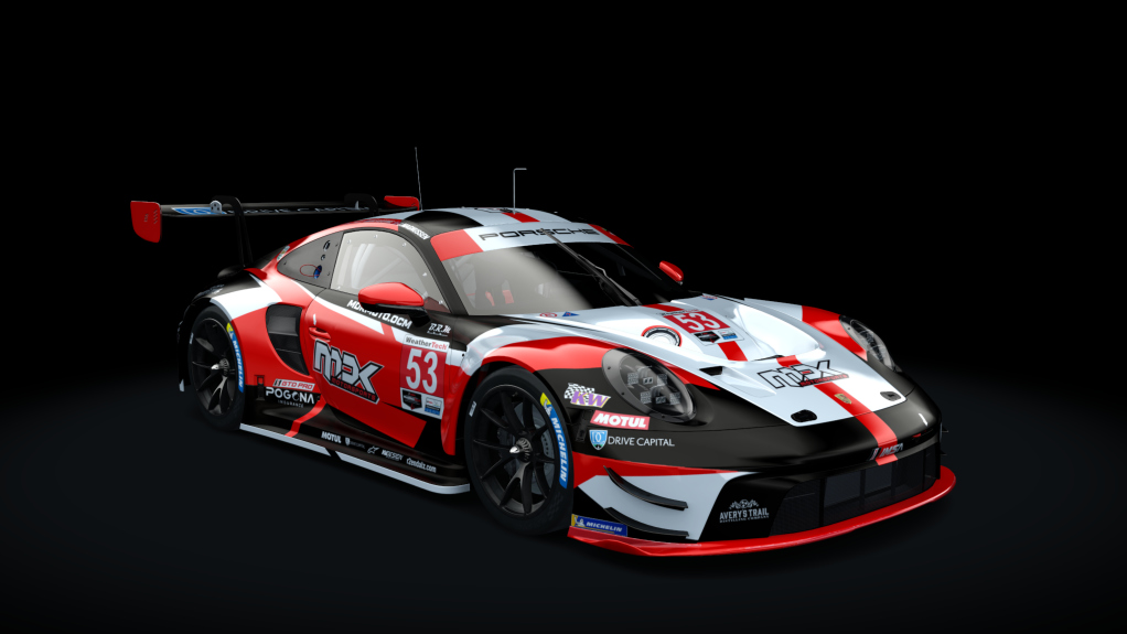 Porsche 992 GT3 R, skin #2023_IMSA_MDK_53_GTDpro