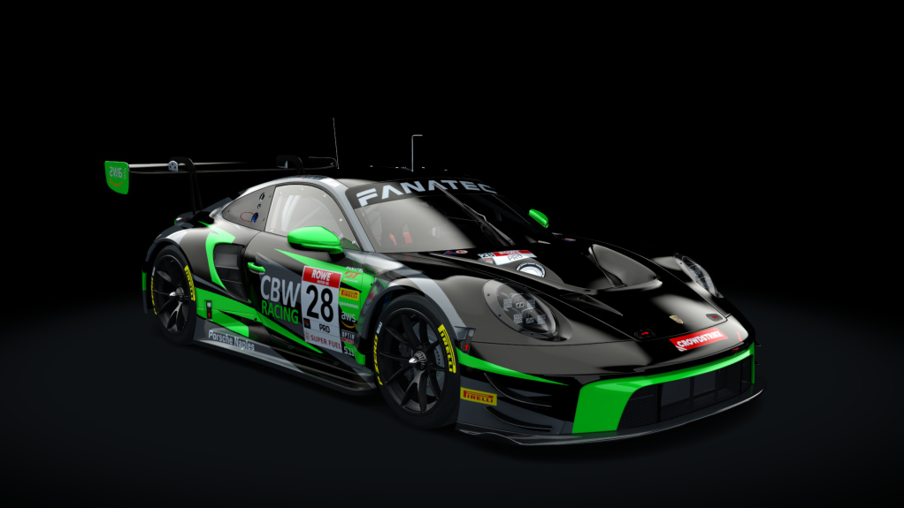 Porsche 992 GT3 R, skin GTWCA #28 RS1